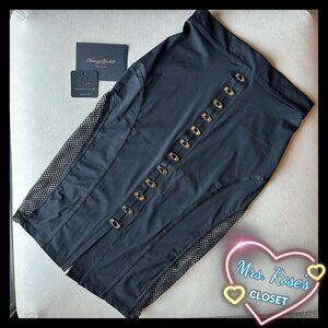 Honey Birdette Tash Black Skirt, Size Medium